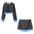 Blusa Xadrez e Mini Saia de Cintura Alta para Mulheres - ElaShopp.com