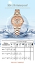 Relógio Feminino CURREN 9084 À Prova D'Água