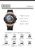 Relógio de Quartzo Masculino CHENXI CX-949 À Prova D'Água - loja online