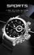 Relógio Masculino Militar WWOOR 8882BB Digital Esportivo Pulseira de Silicone À Prova D'Água
