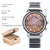 Relógios de Luxo madeira e aço inoxidável Masculino BOBO BIRD T121 À Prova D'Água na internet