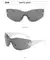 Óculos de Sol Sem Aro ElaShopp Unissex Esportivo na internet