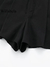 Mini Saias para Mulheres Moda Sólida Lace Up Front Zipper Shorts na internet