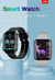 Smartwatch de tela curvada HD para homens e mulheres chamadas Bluetooth - ElaShopp.com