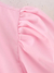 Camisa Feminina Renda com Decote em O Mangas Curtas - ElaShopp.com