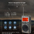 Rádio Portátil de Ondas Curtas FM MW SW LSB AIR CB VHF UHF - ElaShopp.com