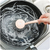 Escovas de limpeza cozinha BITFLY Aço inoxidável fio bola com punho longo pendurado