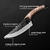 Faca artesanal forjada MYVIT faca de cozinha de aço inoxidável full-tang açougueiro - comprar online