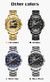 Relógio Para Homens Top Marca De Luxo Moda À Prova D'Água na internet