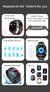 SmartWatch para homens Smartwatch IP68 impermeável - ElaShopp.com