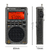 Rádio Portátil de Ondas Curtas FM MW SW LSB AIR CB VHF UHF - comprar online