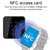 SmartWatch NFC Monitoramento de Frequência Cardíaca À Prova D'Água - ElaShopp.com