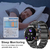 Relógio Inteligente em Aço para Homens Chamada Bluetooth - ElaShopp.com