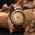 Imagem do Relógios de madeira BOBOBIRD GO026 Masculino À Prova D'Água