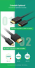 Micro Cabo hdmi UGREEN 4k/60hz efeito 3d micro mini hdmi para hdmi - loja online