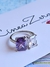 Anillo emperatriz violeta