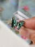 anillo mariposa Verde