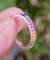 anillo multicolor sin fin (N ' 15)
