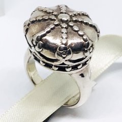 Anillo Corona de Rey Plata Inflada Italia SK766 - comprar online