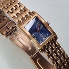 RELOJ TITANIUM ROSE CUADRADO FONDO AZUL DAMA EUROTIMEE 12/5034.44