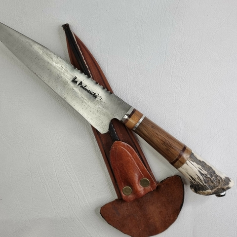 CUCHILLO ASTA DE CIERVO HOJA DE 18CM cod: 6100