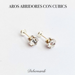 Aros cubics con grifas sistema abridor