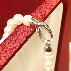 Collar perlas Majorica cierre en plata 7 mm 40cm T2114 - DEBERNARDI - Joyeria Debernardi