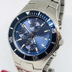 Reloj Cronografo Eurotime sumergible Azul 11/1024.44 - comprar online