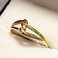 ANILLO NUDO DOBLE MODELO JOSEFINA ORO 18K SK926