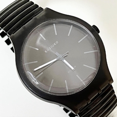 RELOJ KOSIUKO ELASTIZADO NEGRO 7492.333