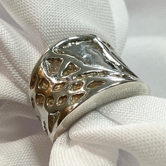 ANILLO LABRADO PLATA SK755