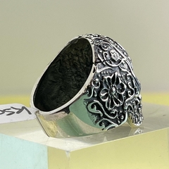 ANILLO PLATA 925 MEXICANO CALAVERA K5073 - comprar online