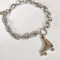 PULSERA ACERO CON DIJE PATIN K2334