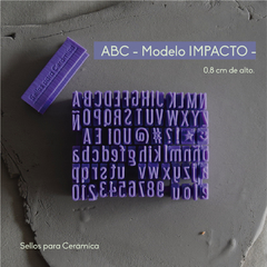 ABC- IMPACTO - 0,8 CM DE ALTO