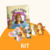 KIT | Libro Vamos a dormir + 5 personajes
