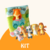 KIT | Libro Vamos a jugar + 5 personajes