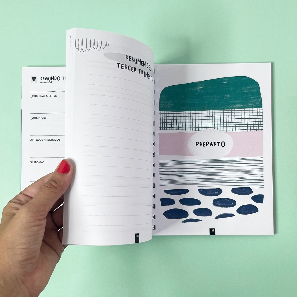 Mi Diario de Embarazo: Cuaderno para Completar durante todo el
