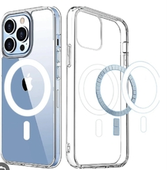 Funda Iphone 15 Clear Magnetic Magsafe