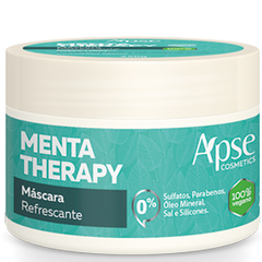 Máscara Refrescante Condicionante Cabelos Oleosos Apice Menta Therapy 250g