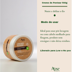 Creme De Pentear Nutritivo Apice Crespo Power 500g - Itallian Hairtech  Produtos para Cabelos - Loja Avive Hair Distribuidor Oficial