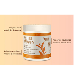 Máscara Nutrição Intensa Apice Nutri Waves 500g na internet