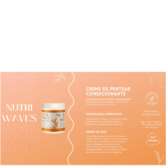 Creme De Pentear Condicionante Apice Nutri Waves 500g - Itallian Hairtech  Produtos para Cabelos - Loja Avive Hair Distribuidor Oficial