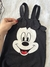 Jardineira Longa Mickey orelhinha Preto - comprar online