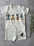 Conjunto Shorts e Camiseta Mickey e a Galera