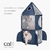 Vesper Rocket Escondite Y Refugio 3 Niveles Catit Para Gatos - comprar online