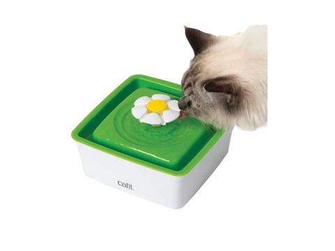 Bebedero Mini Catit Flower Fountain Para Gatos 1,5 Litros