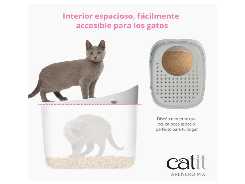 Alfombra Arenero Salida De Litera Premium Gatos Catit Small