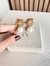 Brinco base flor rendada pingente pérola Shell em banho ouro - comprar online