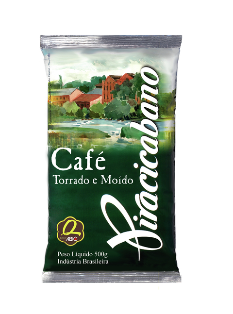 Café Piracicabano - Torrado e Moído - tipo almofada - 500g