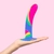 Dildo com Ventosa Go Play Rainbow - 17,4 x 3,5 cm - loja online